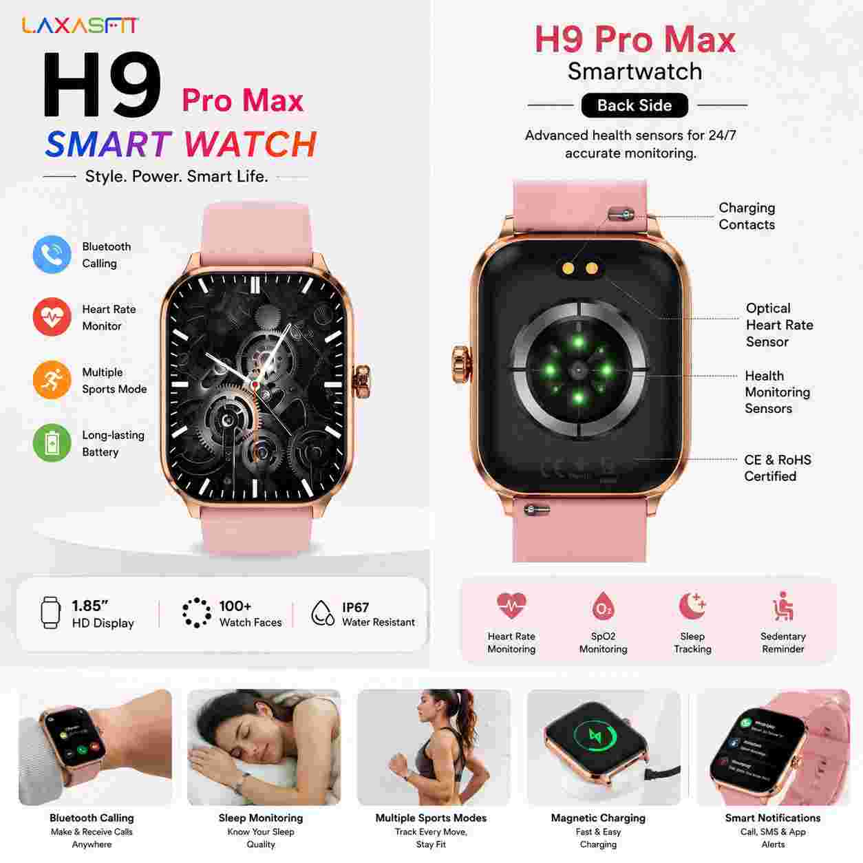 H9 pro Max smart watch